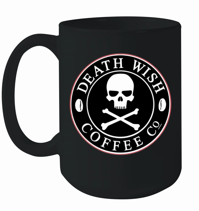 Death Wish Logo T-Shirt Ceramic Mug