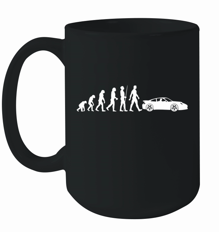 Evolution 911 Turbo Youngtimer Oldtimer Sports car Automobil Ceramic Mug