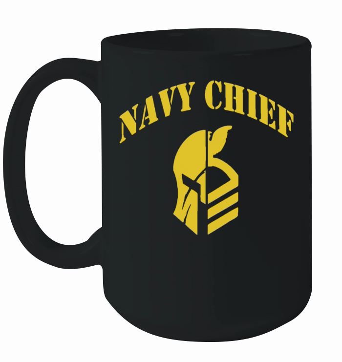 US Navy Chief CPO Warrior Ceramic Mug