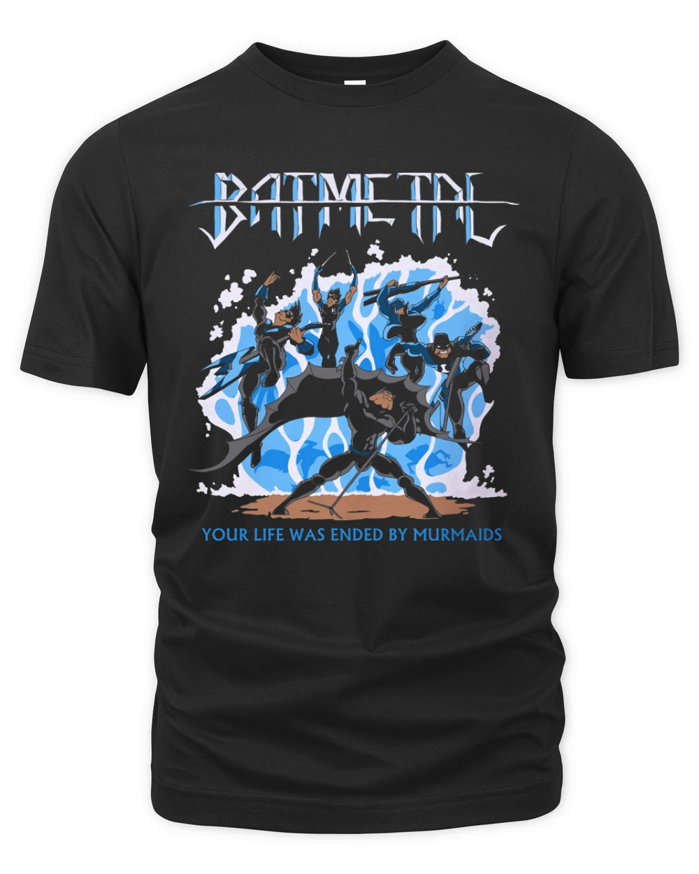 Batmetal Returns Your Life Was Ended By Murmaids Organic Unisex T-shirt