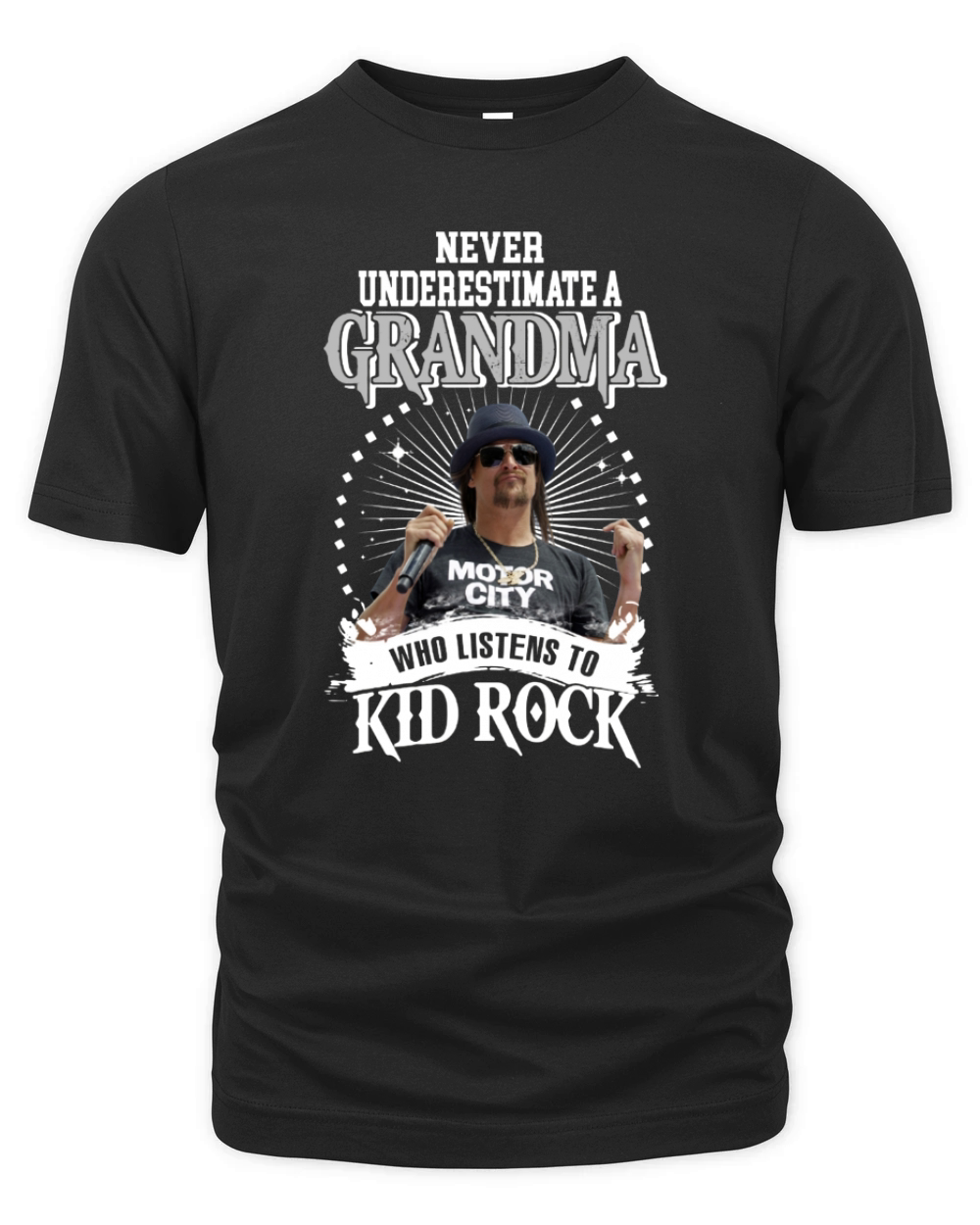 Grandma Who Listens To Kid Rock Organic Unisex T-shirt