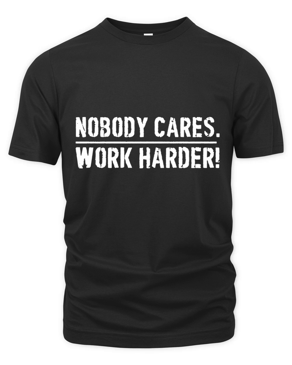 Lamar Jackson Nobody Cares Work Harder Organic Unisex T-shirt