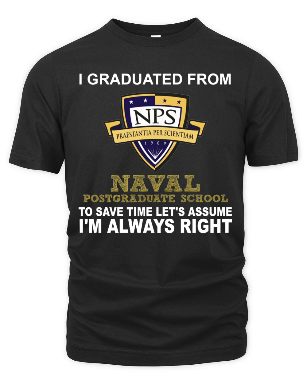 Naval Postgraduate School Organic Unisex T-shirt