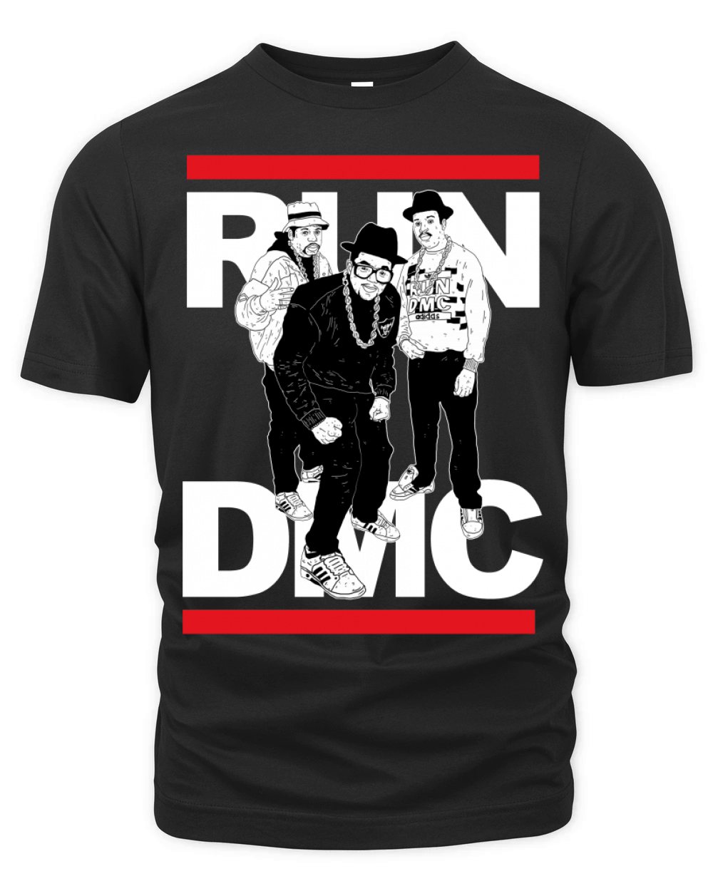 Run Dmc Art Organic Unisex T-shirt