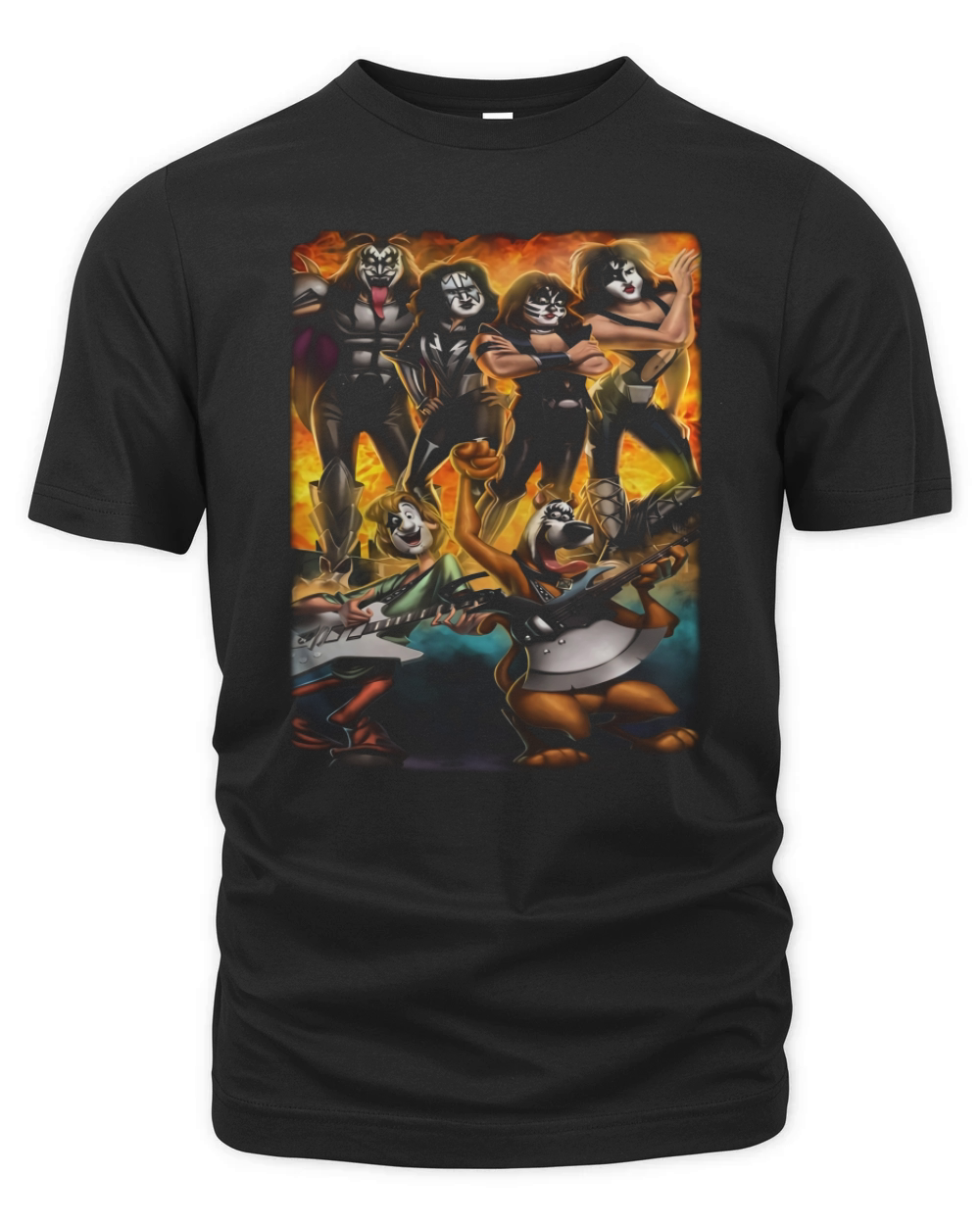 Scooby  Kiss Organic Unisex T-shirt