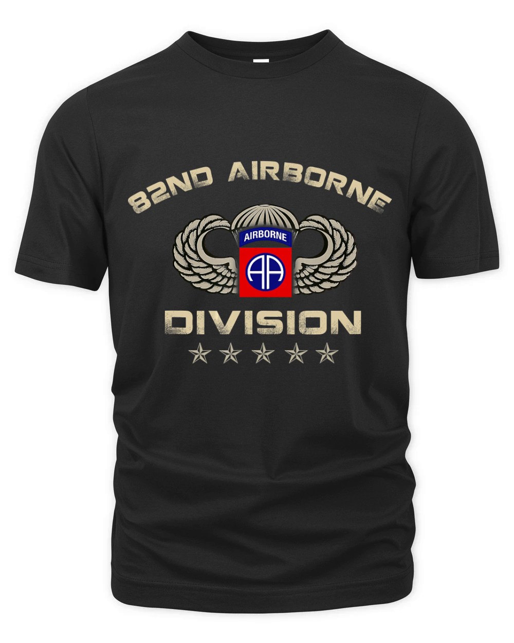 US Army 82nd AIRBORNE Division Veteran Vintage T-Shirt T-Shirt Organic Unisex T-shirt