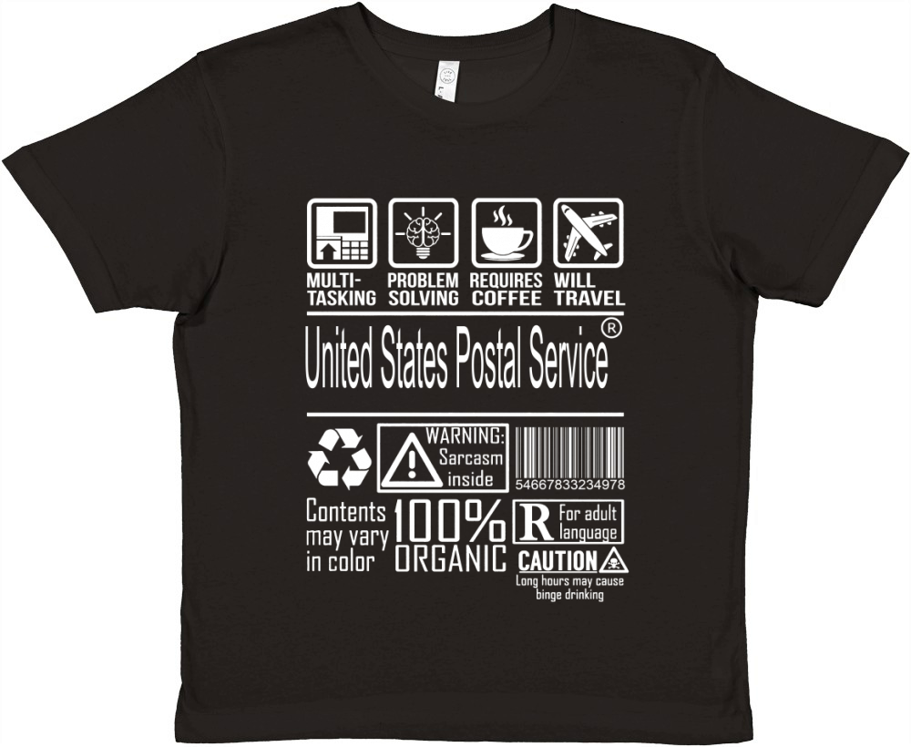 United States Postal Service Multitasking Job Shirts Premium Kids Crewneck T-shirt