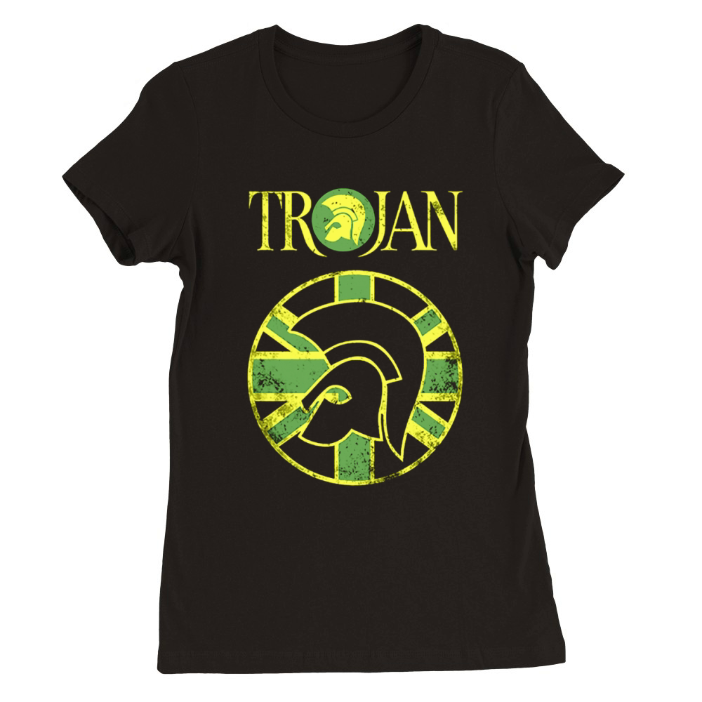 Trojan Records Stand Strong Girls Premium Womens Crewneck T-shirt