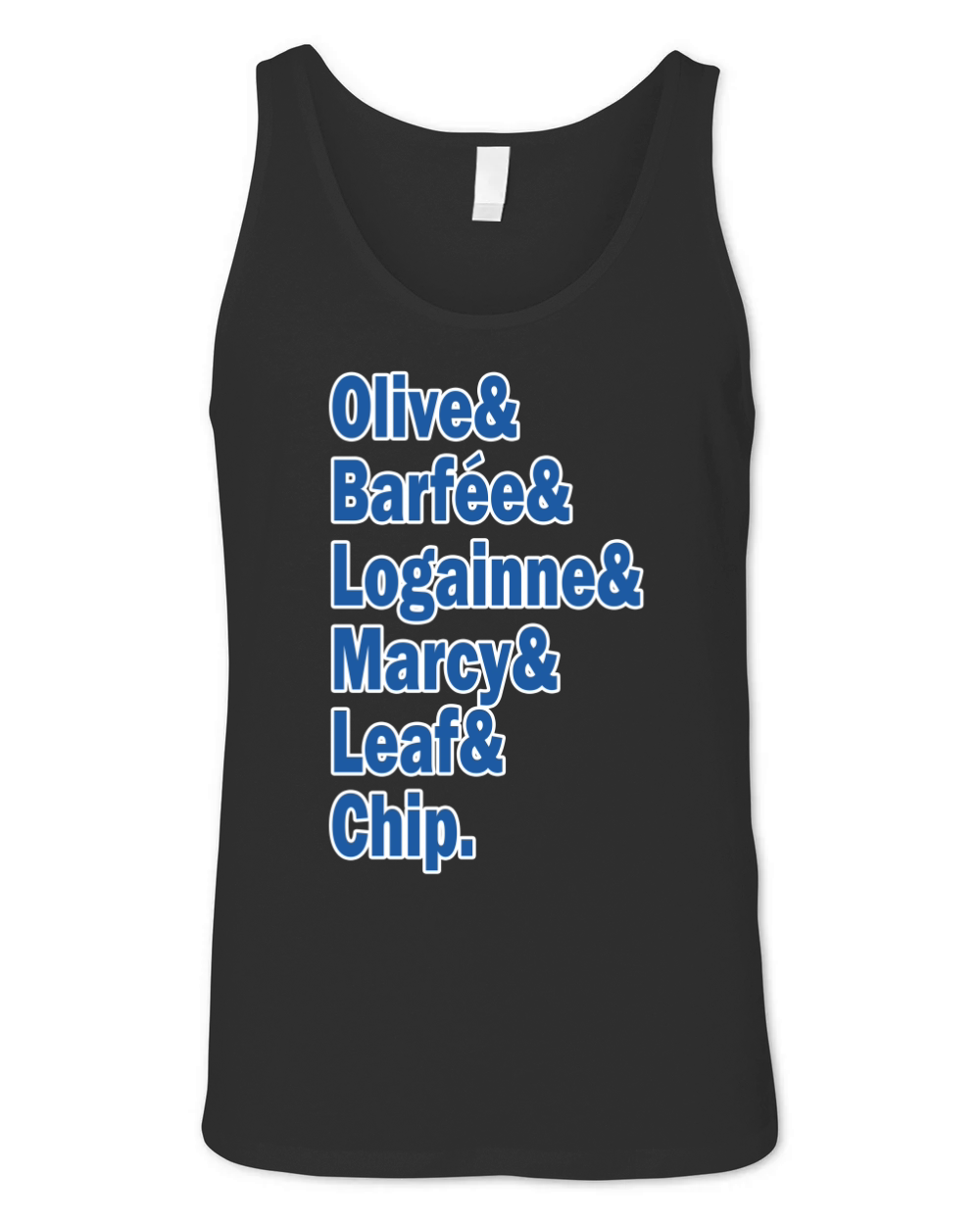 25th annual putnam county spelling bee characters Unisex Jersey Tank