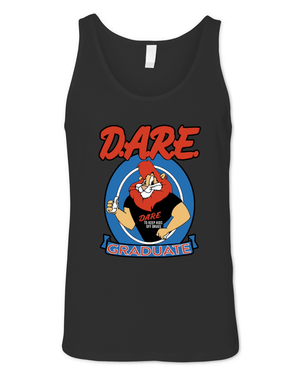 Dare Dare Graduate Lion Keeping Unisex Jersey Tank