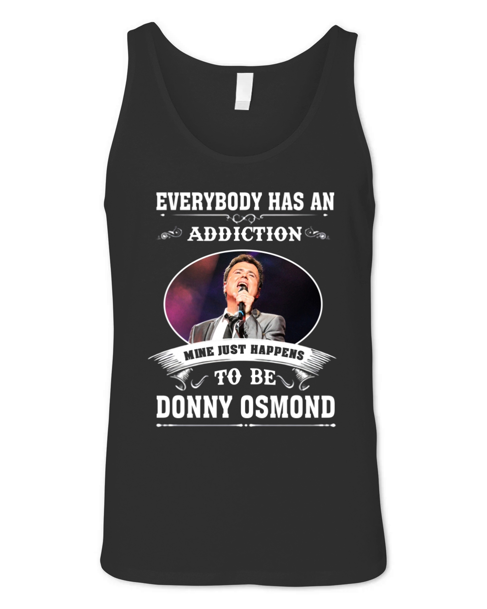 HAPPENS TO BE DONNY OSMOND Unisex Jersey Tank