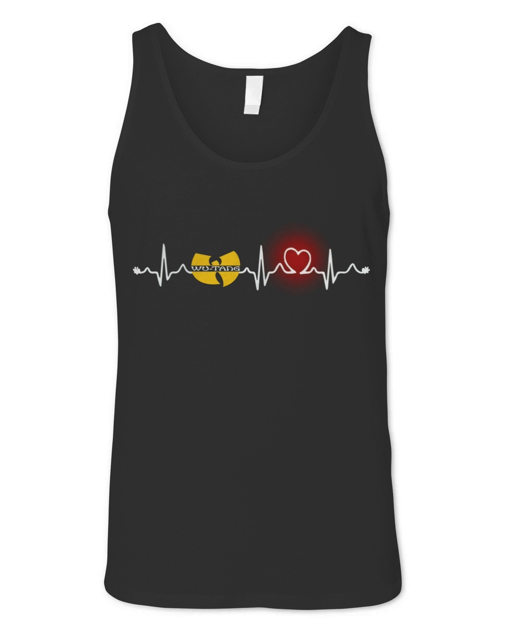 Wu Tang heartbeat Unisex Jersey Tank