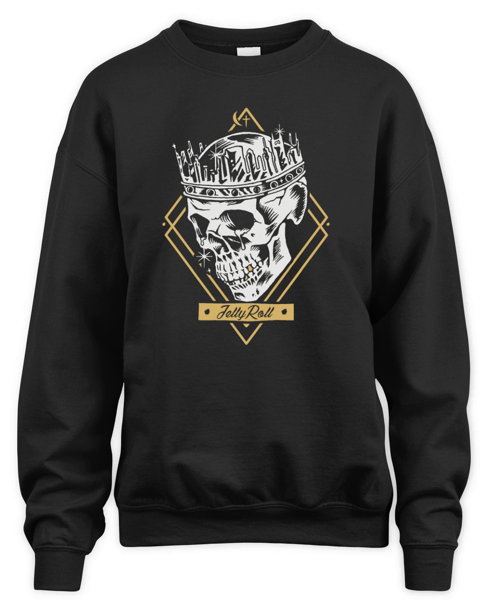 jelly roll skull crown merch Unisex Premium Crewneck Sweatshirt