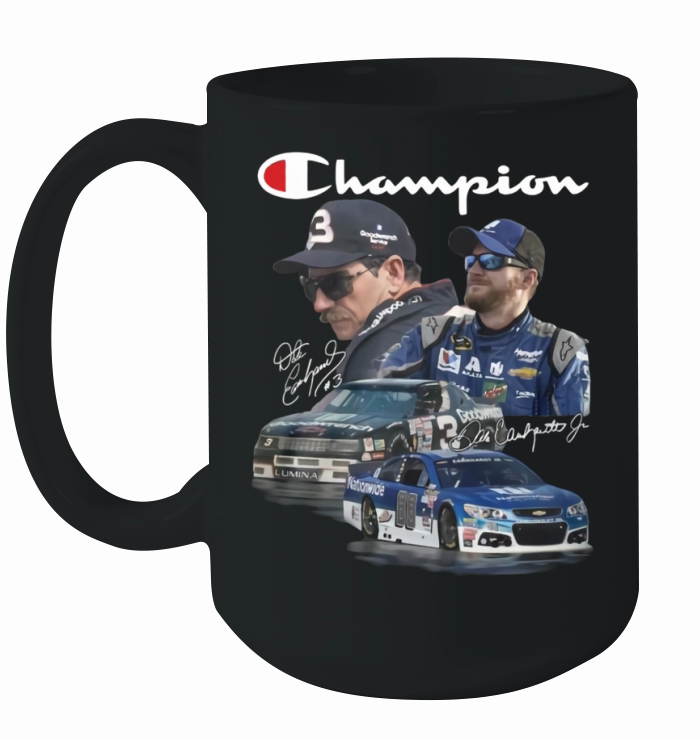 Champion dale earnhardt #3 goodwrench dale earnhardt jr. 88 signature Ceramic Mug