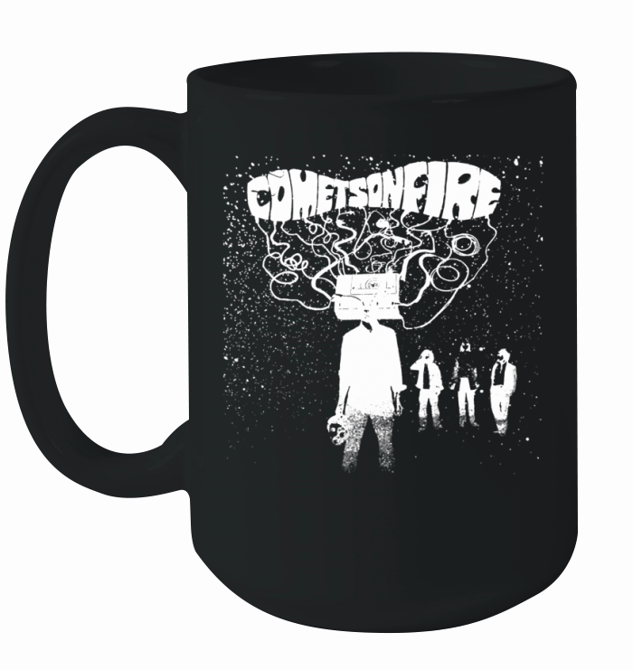 Comets on Fire Band Tshirt Ceramic Mug
