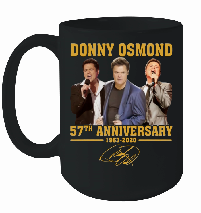 Donny Osmond 57th anniversary 1963 2020 signature shirt Ceramic Mug