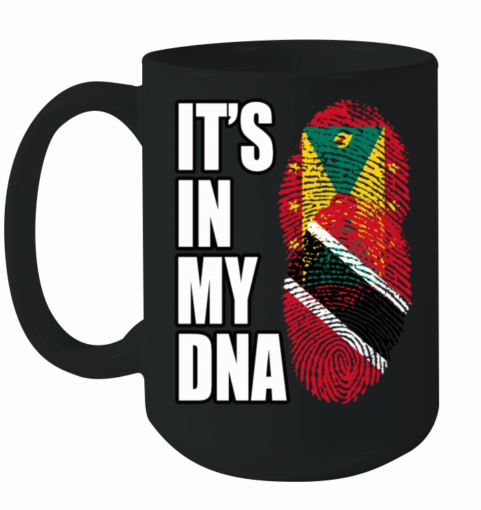 Grenadian And Trinidad Tobago Mix Heritage DNA Fla Ceramic Mug