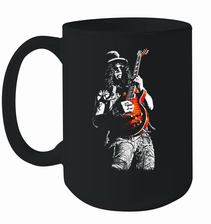 Slash Guitar Fan Ceramic Mug