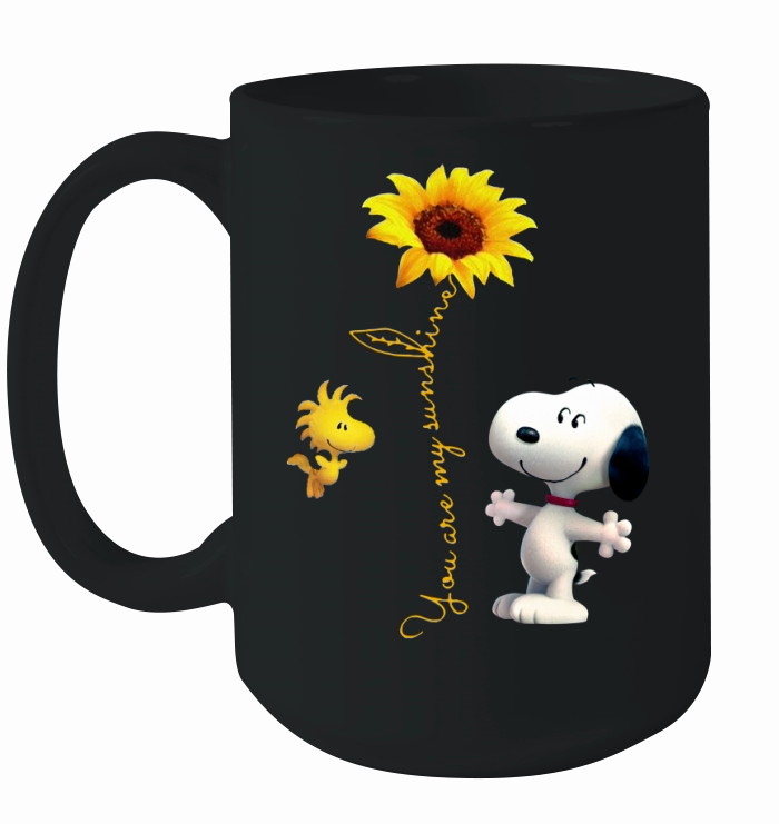 Snoopy and Woodstock you are my sunshine Ceramic Mug