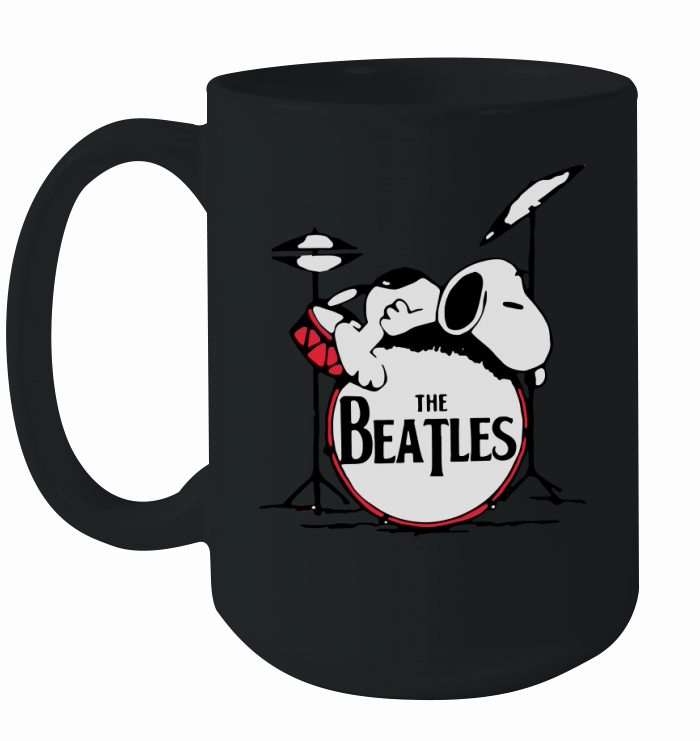 Snoopy Sleeping On The Drum Still Miss Ringo Starr The Beatles shirt Ceramic Mug