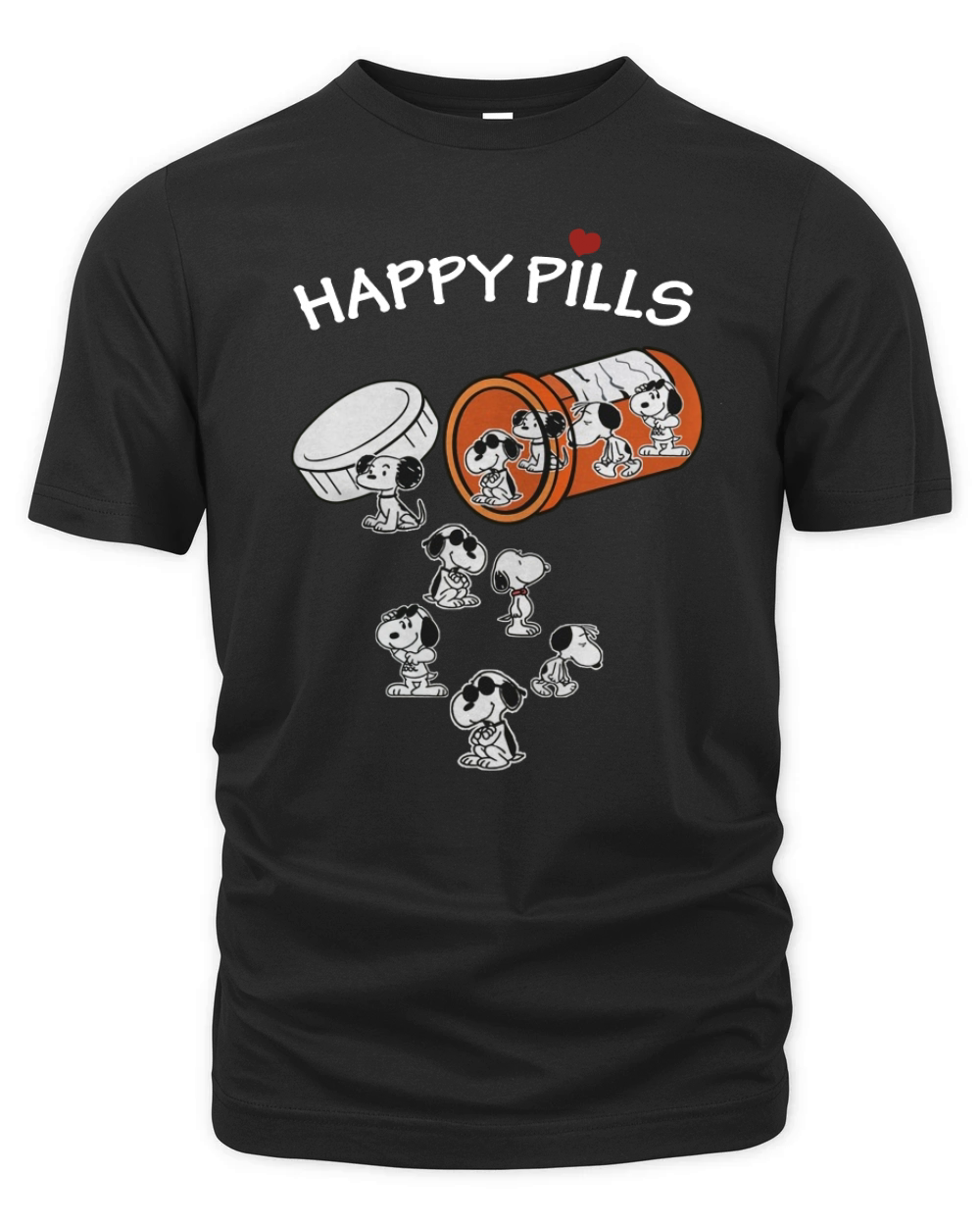 Pills Snoopy Organic Unisex T-shirt