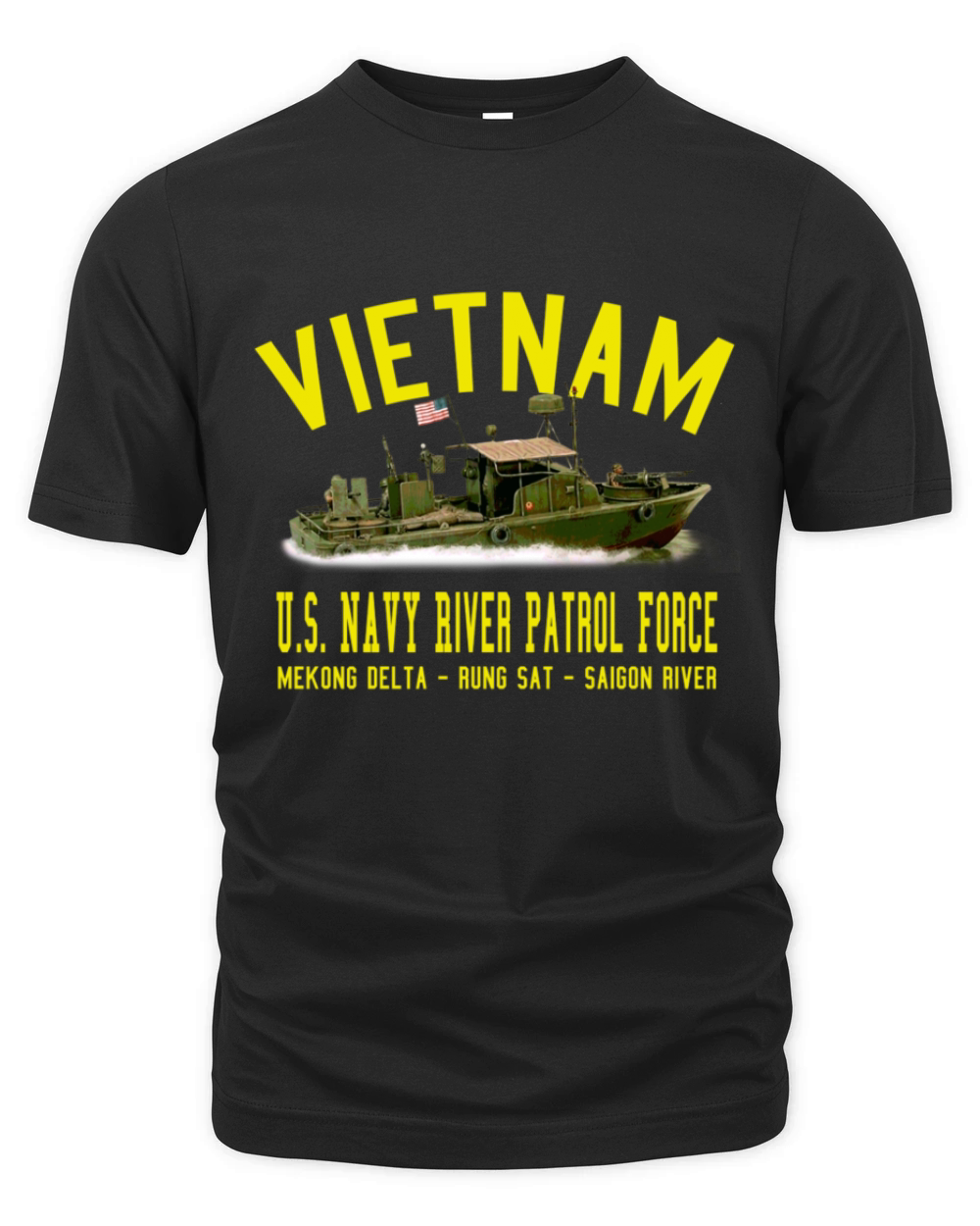 Vietnam Us navy river patrol force Organic Unisex T-shirt
