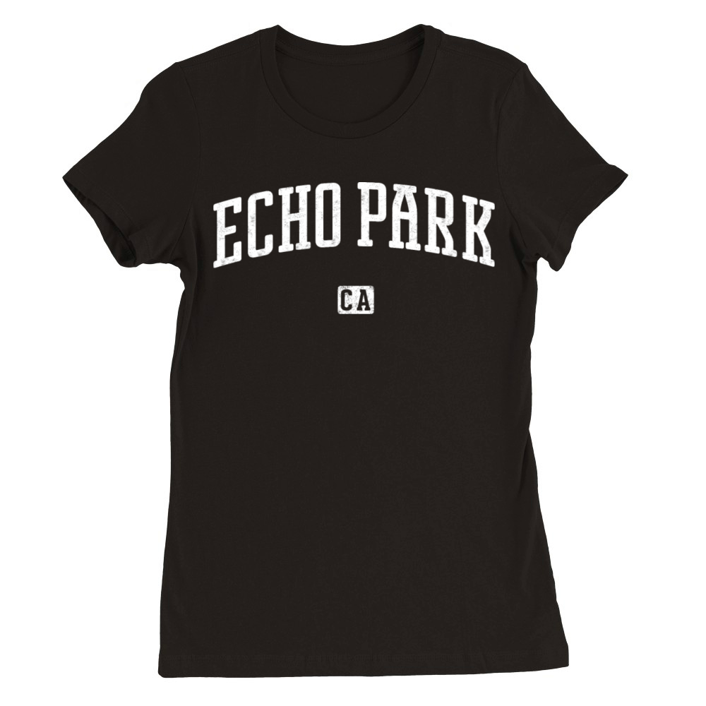 Echo Park California Vintage Style Premium Womens Crewneck T-shirt