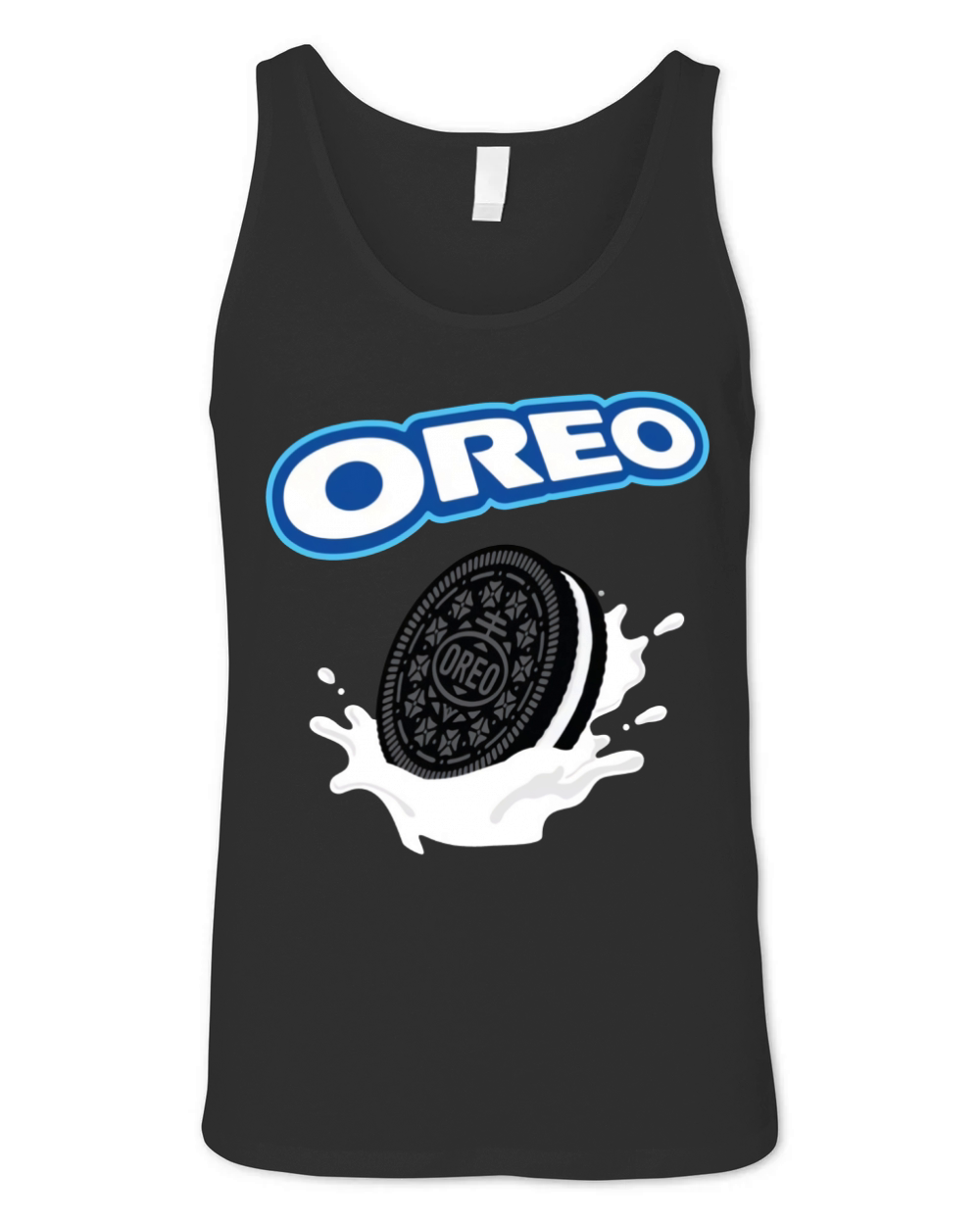 Oreo Logo with dunk Unisex Jersey Tank