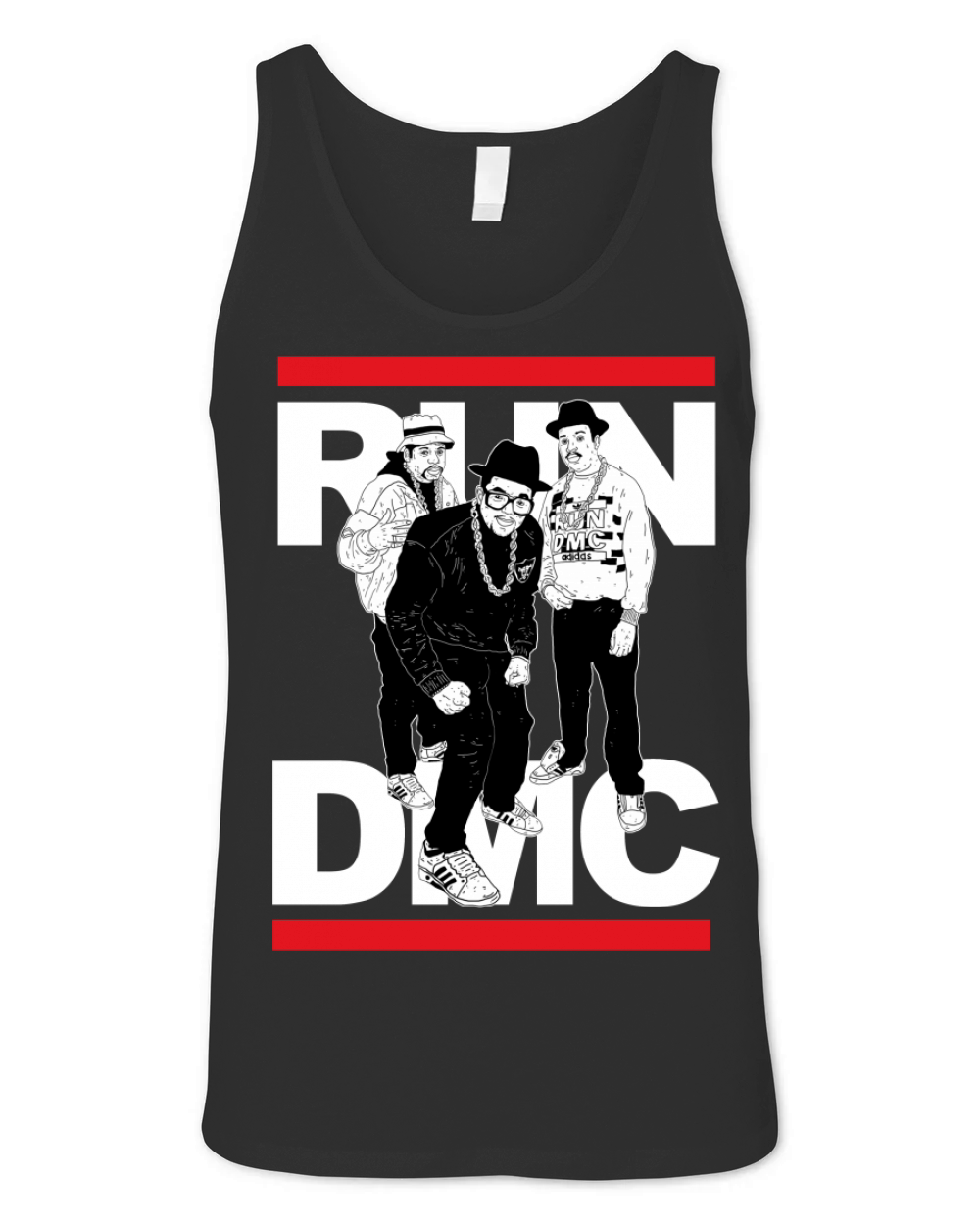 Run Dmc Art Unisex Jersey Tank