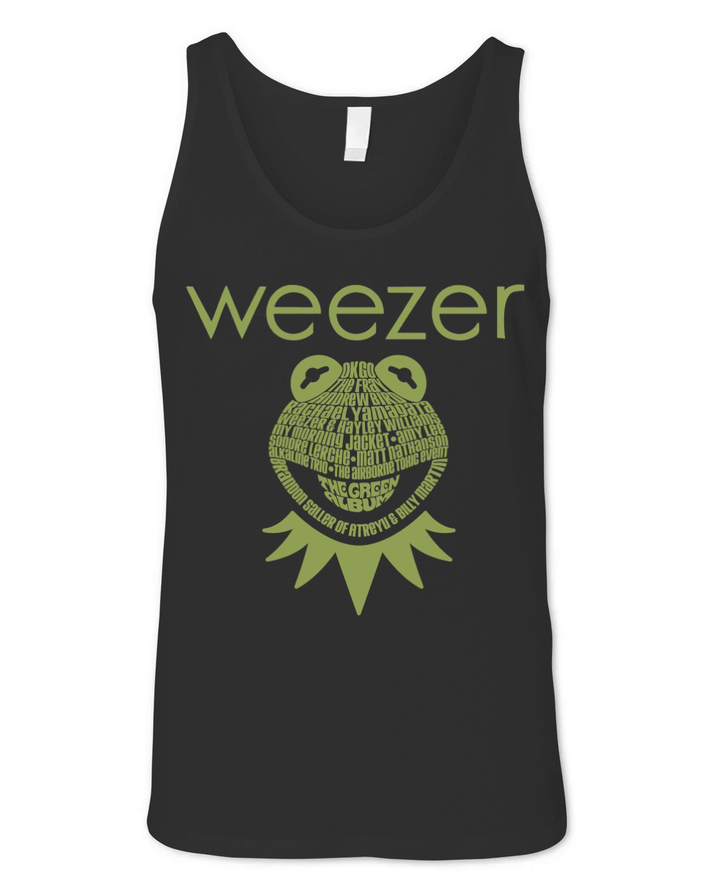 Weezer Kermit Unisex Jersey Tank