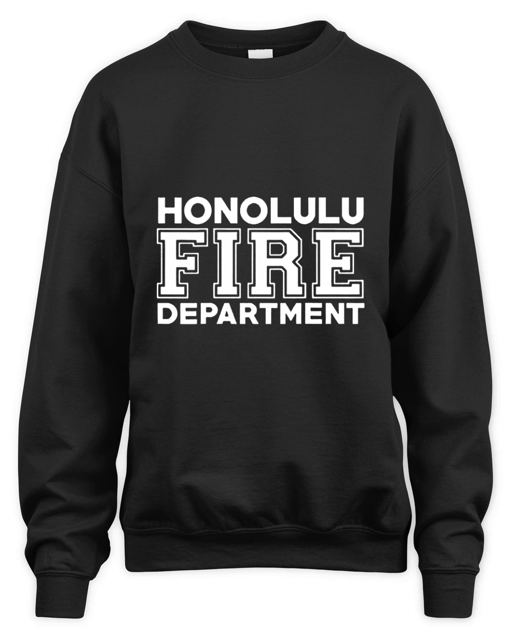 Honolulu Hawaii Fire Department Firefighters Rescue Unisex Premium Crewneck Sweatshirt