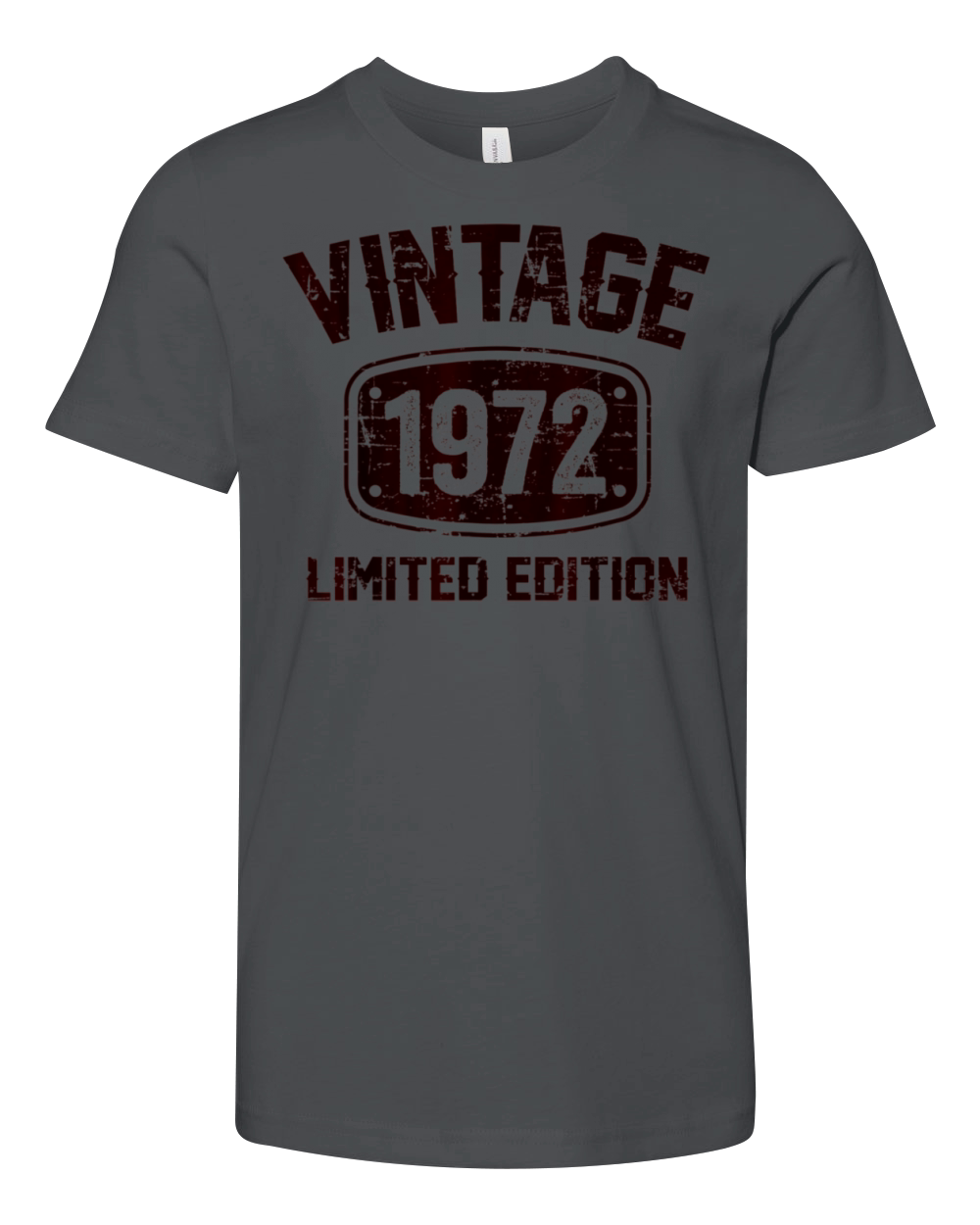 51 Years Old Vintage 1972 Limited Edition Youth Unisex Jersey Tee