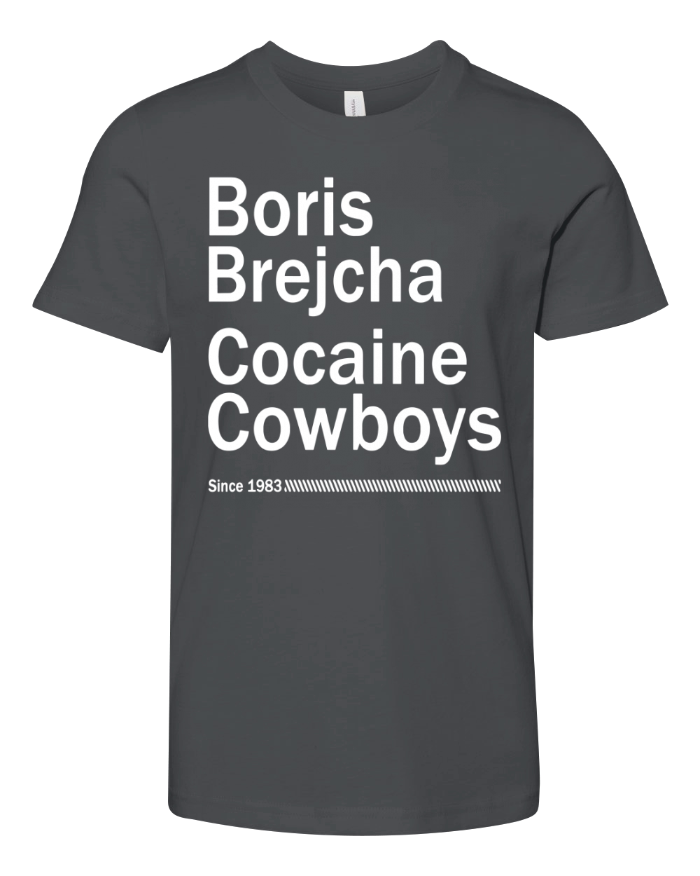 Boris Brejcha Cocaïne Cowboys Since 1983 For T-Shirt Youth Unisex Jersey Tee