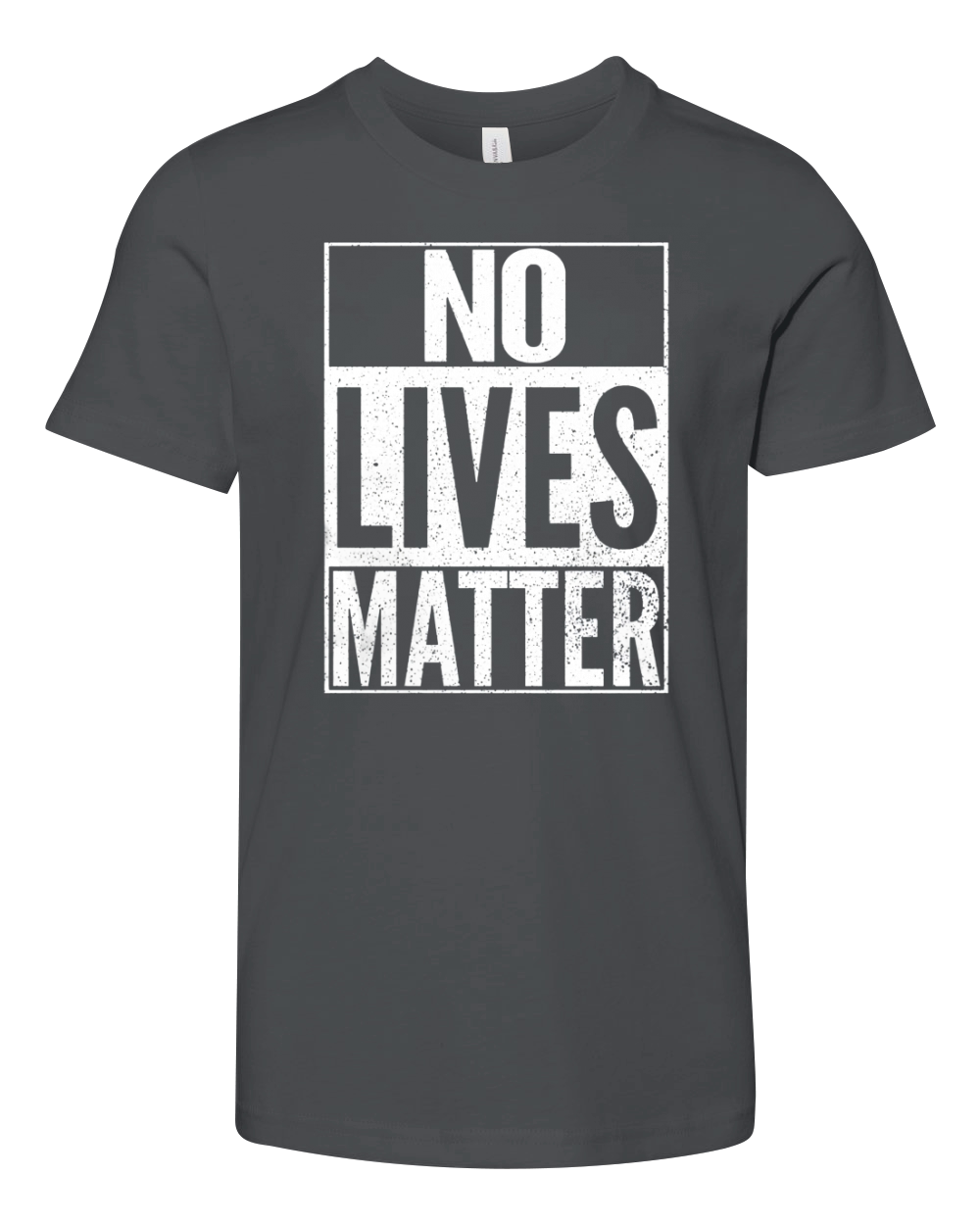 NO LIVES MATTER Youth Unisex Jersey Tee