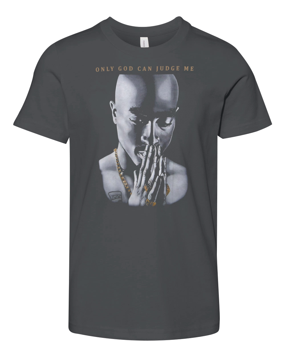 Tupac Only God Can Judge Me 2Pac Shakur Hip Hop Youth Unisex Jersey Tee