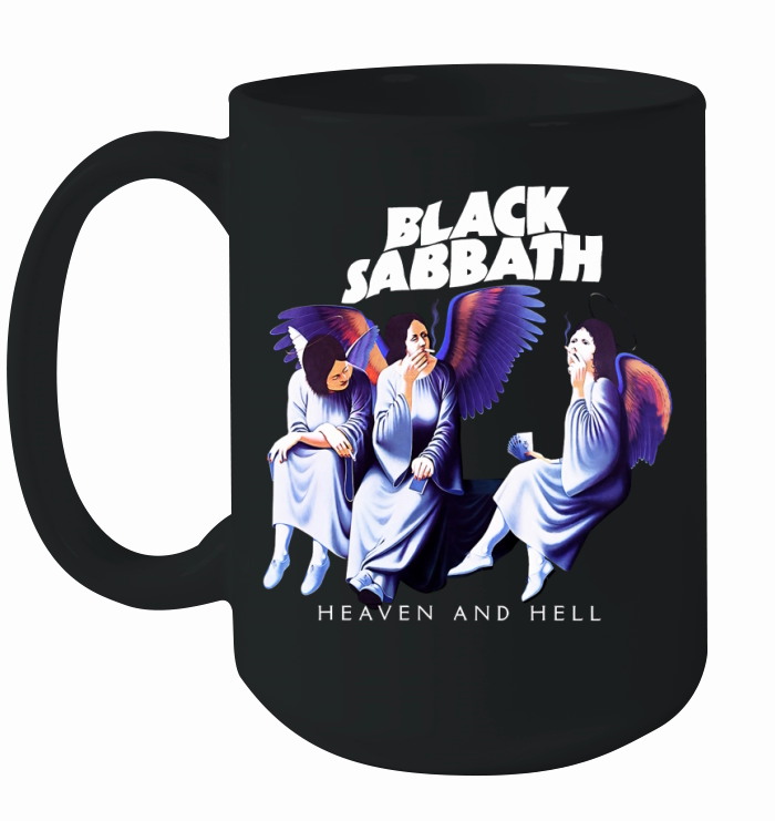 Black Sabbath heaven and hell shirt Ceramic Mug