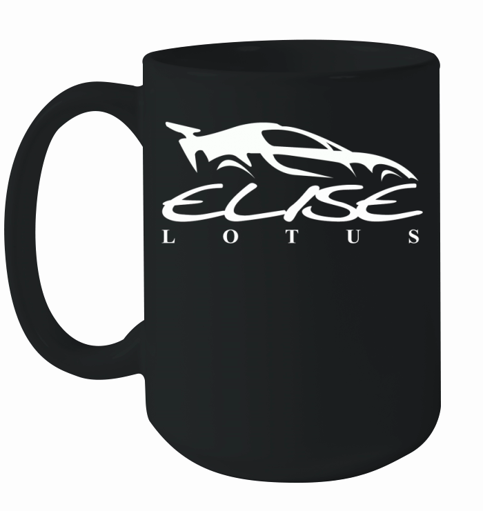 Elise Lotus Auto Sport T-Shirt Ceramic Mug
