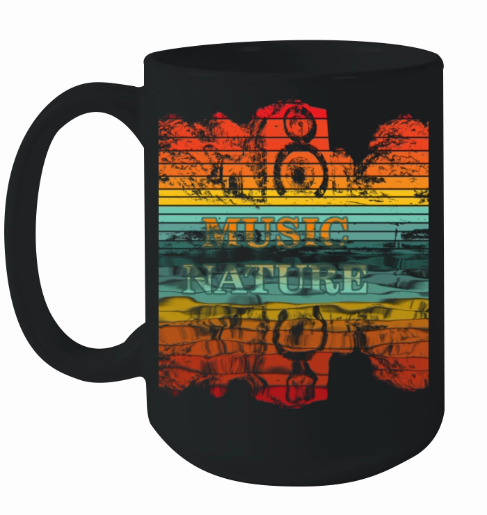 Music Nature vintage Ceramic Mug