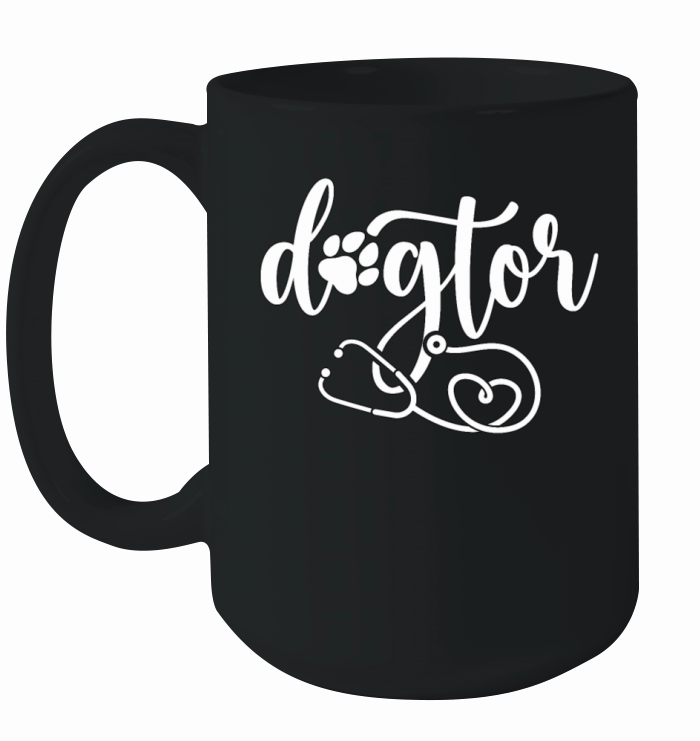 Veterinary Dogtor Vet Tech Pet Doctor Veterinarian Ceramic Mug