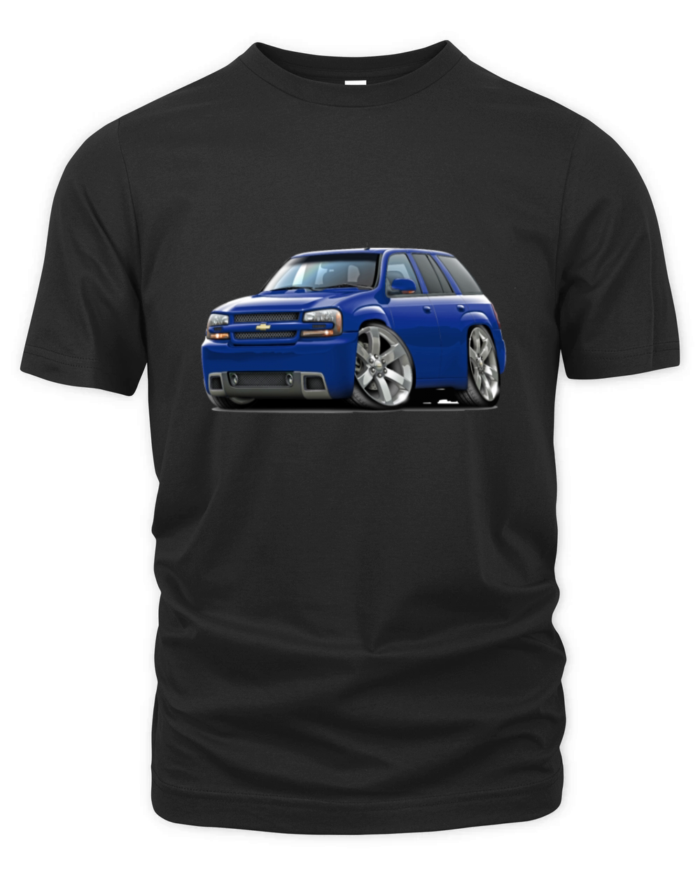 Chevy Trailblazer SS Blue Truck Organic Unisex T-shirt