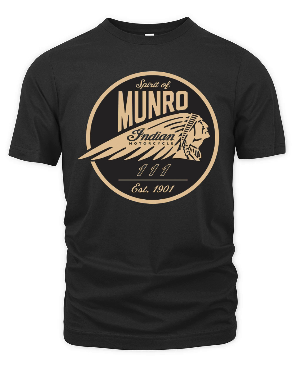 Indian Motorcycle  SPIRIT Of Munro Organic Unisex T-shirt