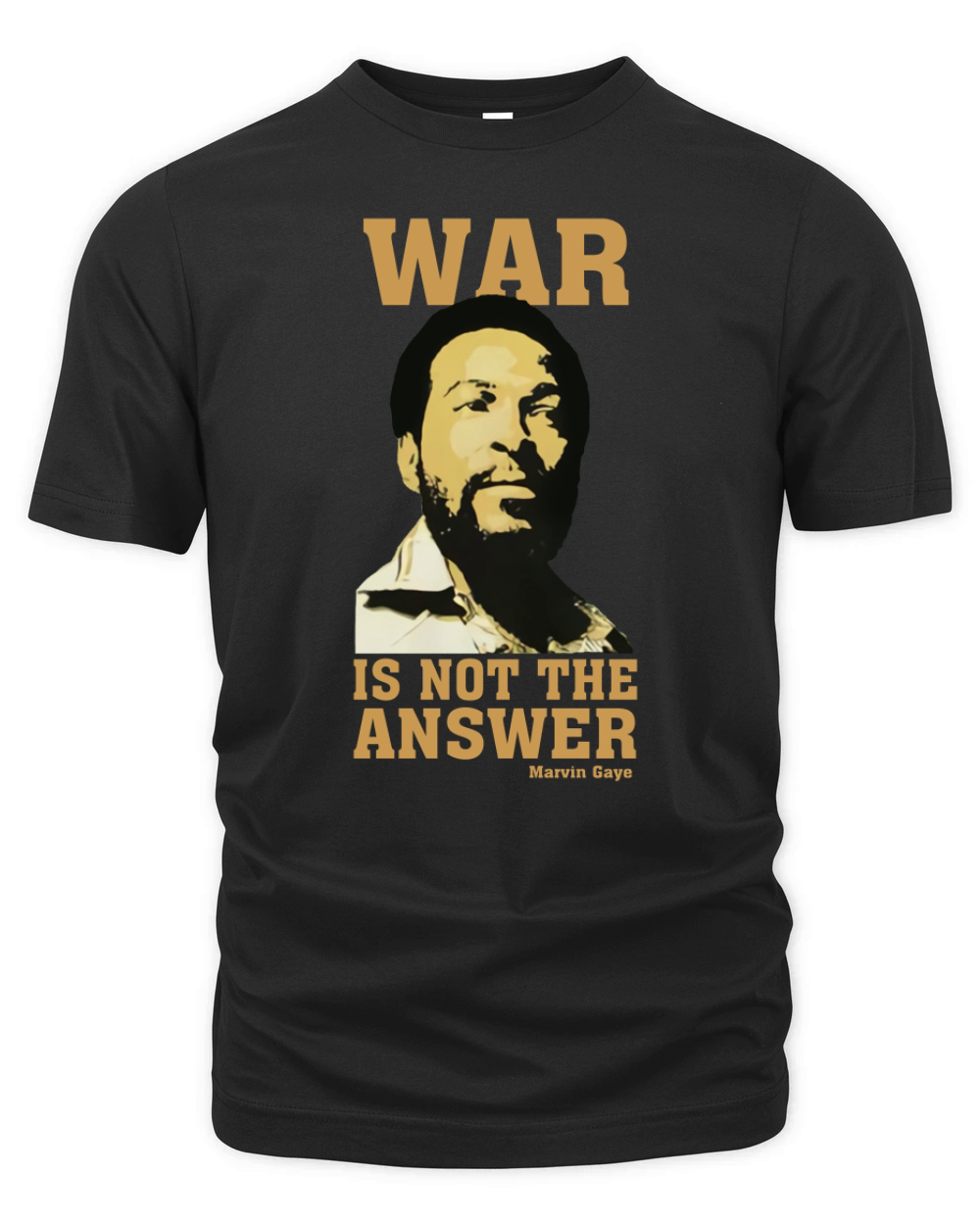Marvin Gaye War is not the answer Organic Unisex T-shirt