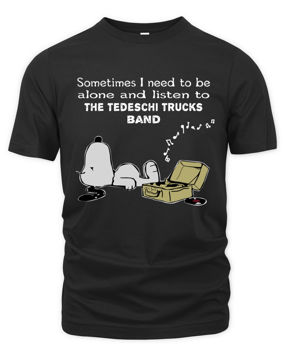 Sometimes I need to be alone and listen to The Tedeschi Trucks Band Organic Unisex T-shirt