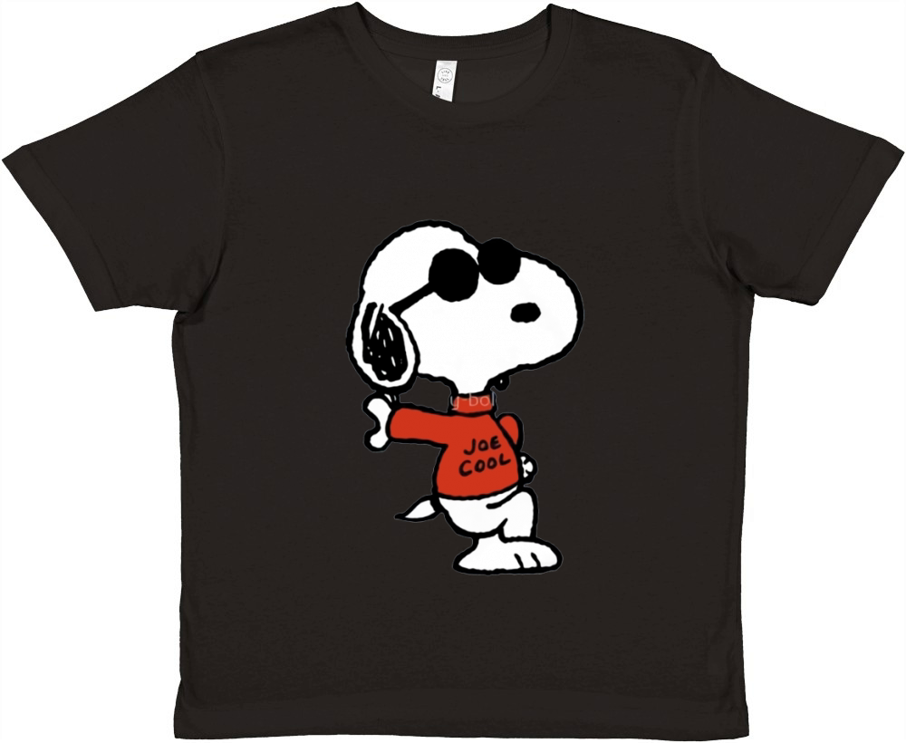The Peanuts - Snoopy Joe Cool - T Shirt Premium Kids Crewneck T-shirt