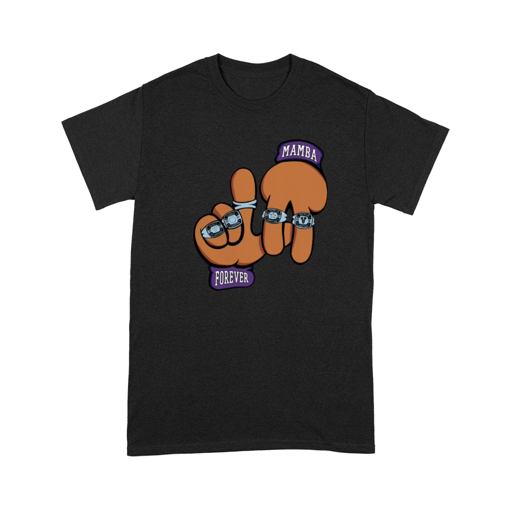 Mamba Day X Puppet La Hands  Forever Mamba Premium T-shirt