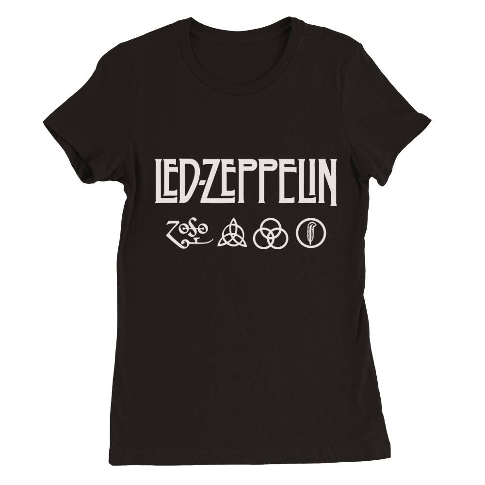 Led zeppelin Premium Womens Crewneck T-shirt