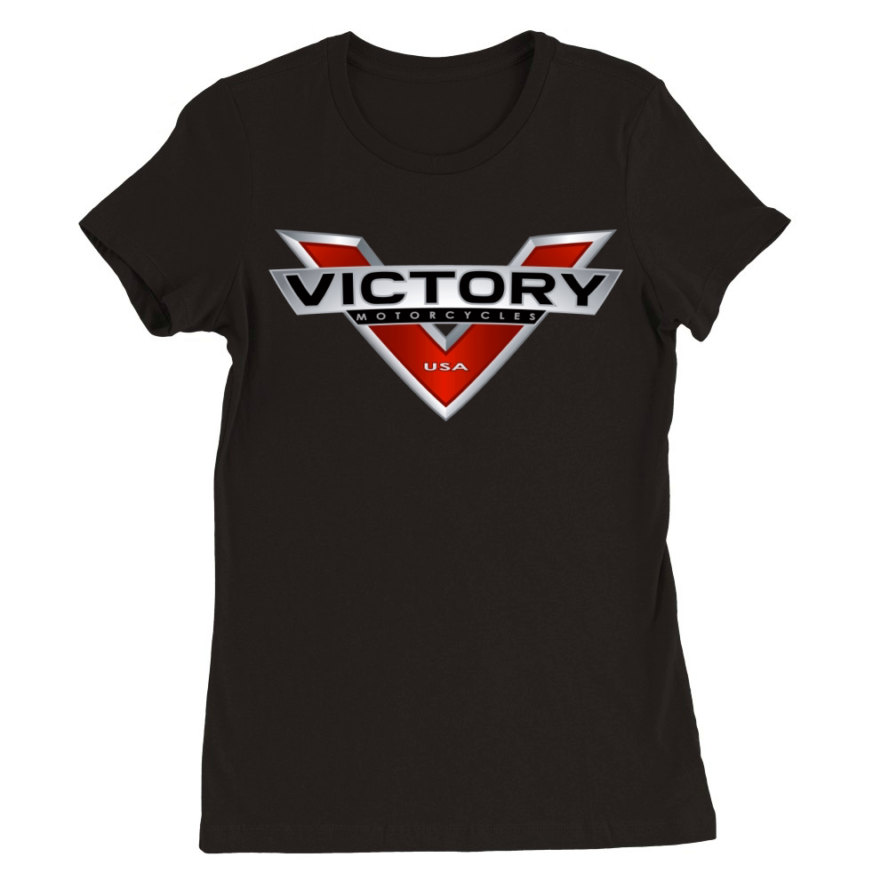 Motorcycles Victory USA Premium Womens Crewneck T-shirt