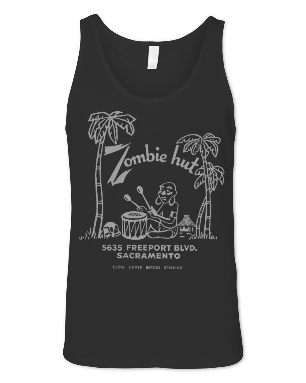 ZOMBIE HUT - Sacramento Unisex Jersey Tank