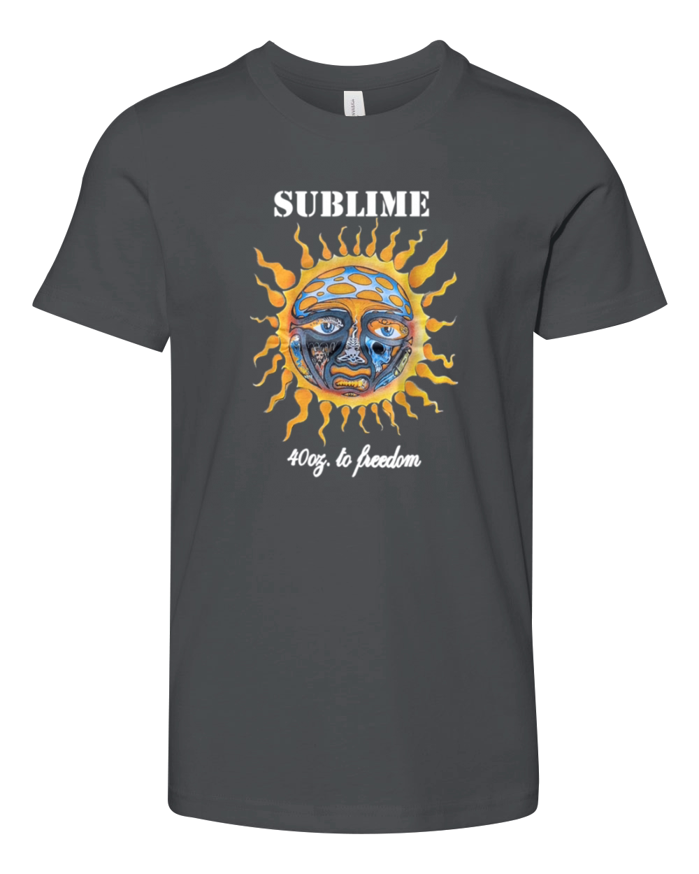 Officially Licensed Vintage Sublime Gift For Women Men Youth Unisex Jersey Tee