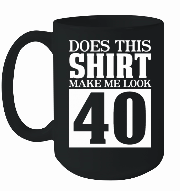 40th Birthday 40th Birthday Man 40 Years Ceramic Mug